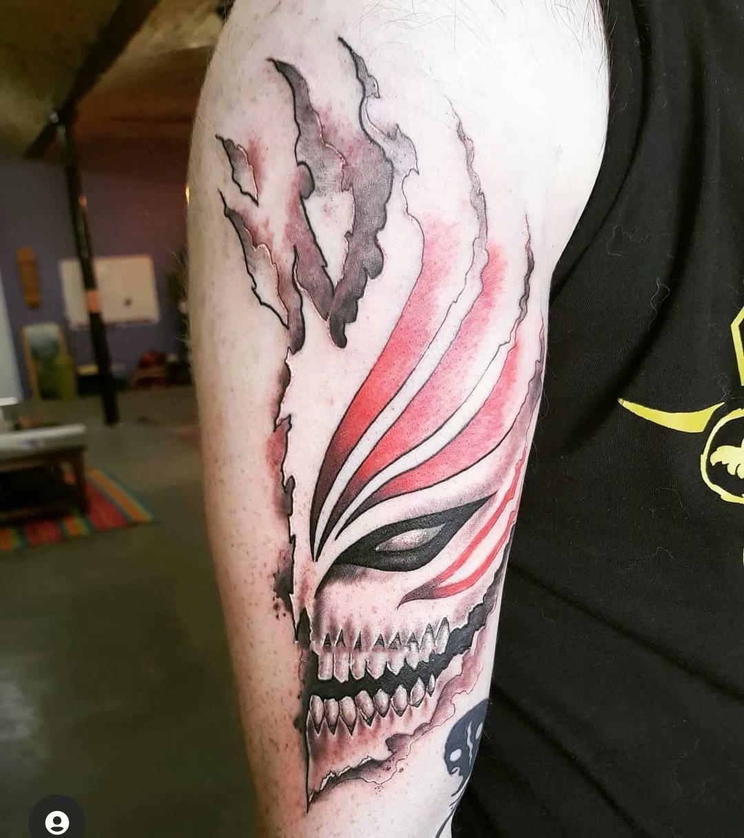 Aglaonema Red - Anime BLEACH tatouages temporaires dessin animé