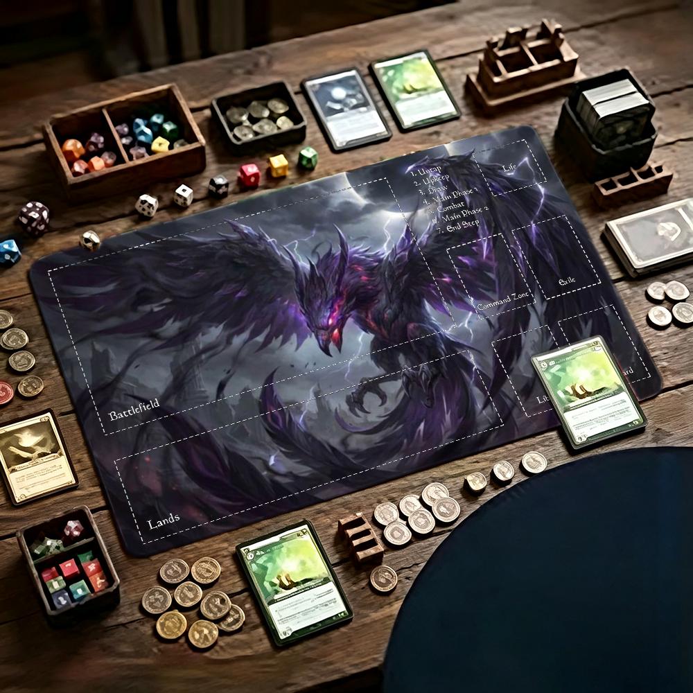 Tradescantia Purple - Tapis de jeu Dark Purple Phoenix