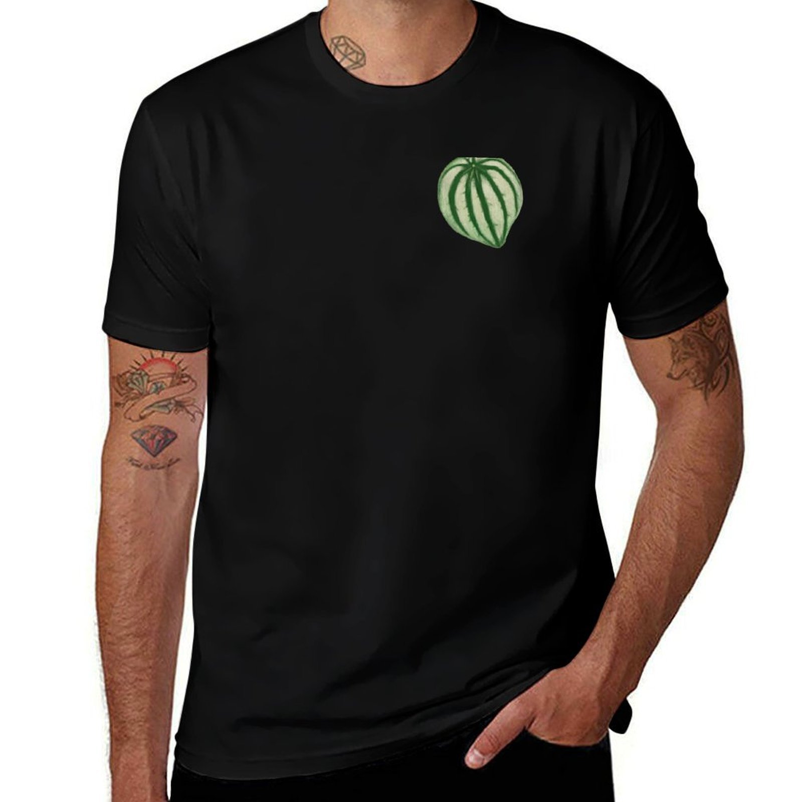 Peperomia Watermelon - T-shirt Watermelon Peperomia, t-shirt graphique décontracté