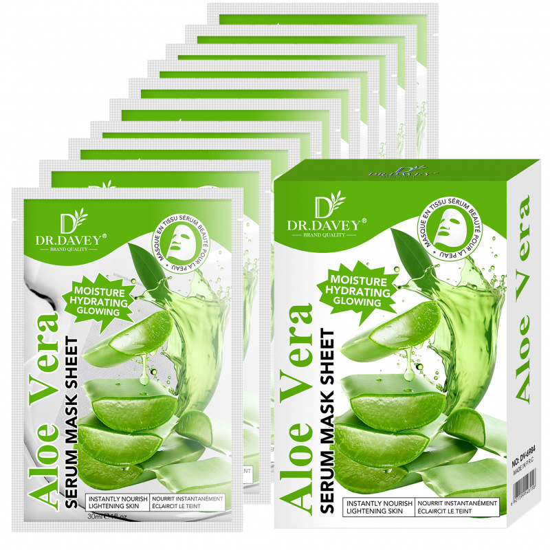 Masque facial en feuille au sé - Aloe Vera Pot avis et prix