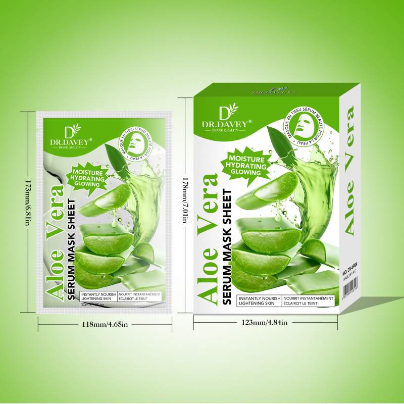 Masque facial en feuille au sé - Aloe Vera Pot avis et prix