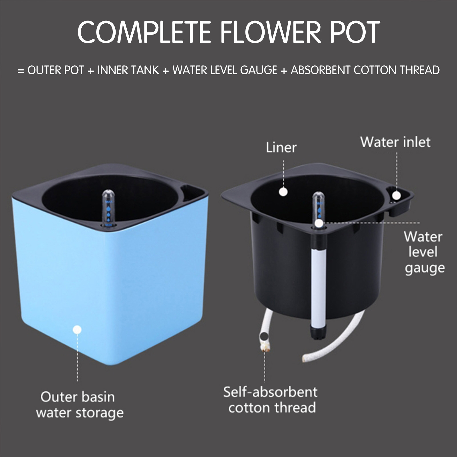Pot de plantes à fleurs à arro - Aloe Vera Pot avis et prix