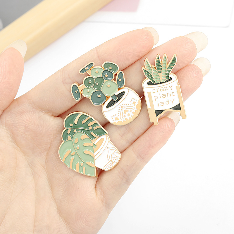 Broche plante en pot Monstera  - Aloe Vera Pot avis et prix