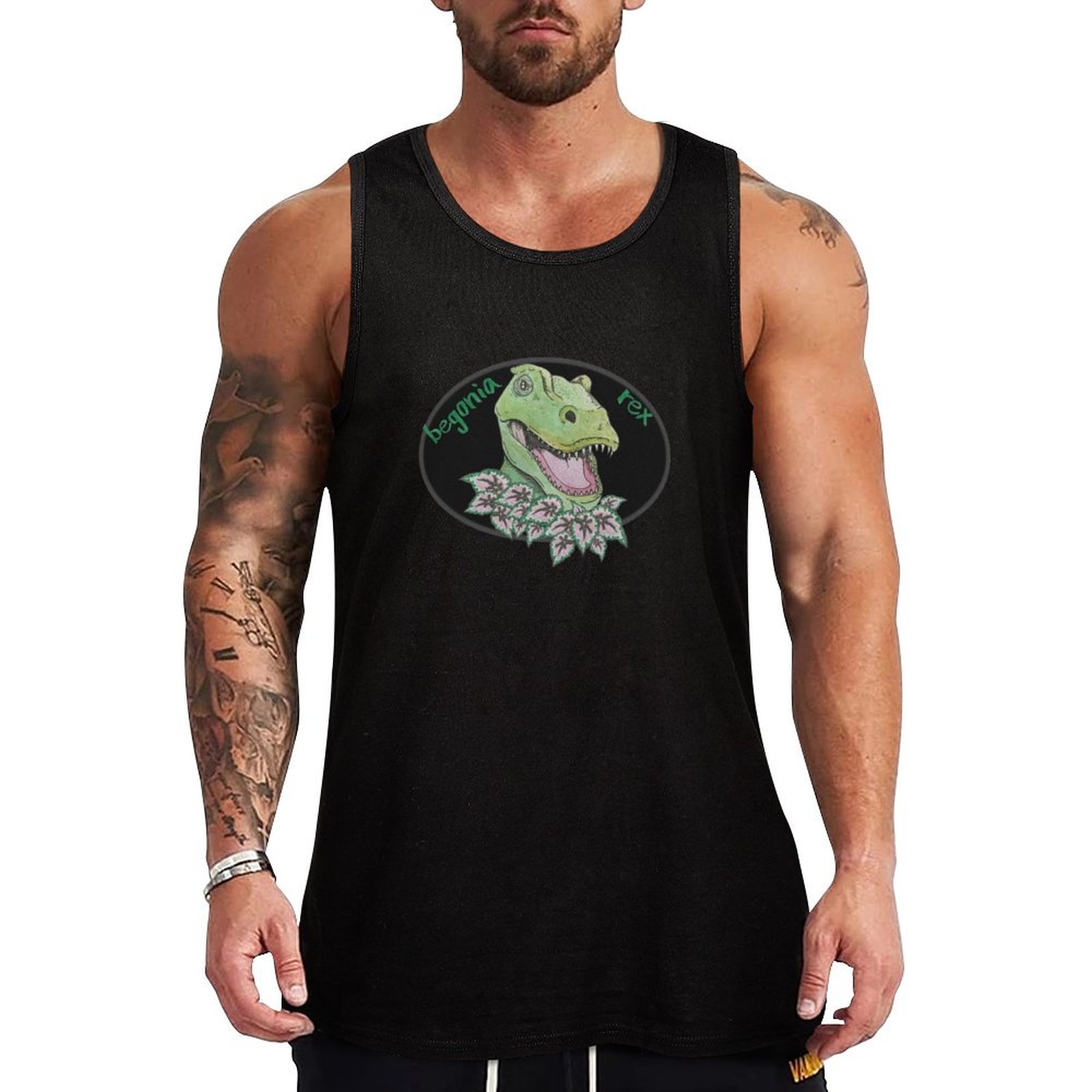 T rex begonia Tank Top Street  - Begonia Rex avis et prix