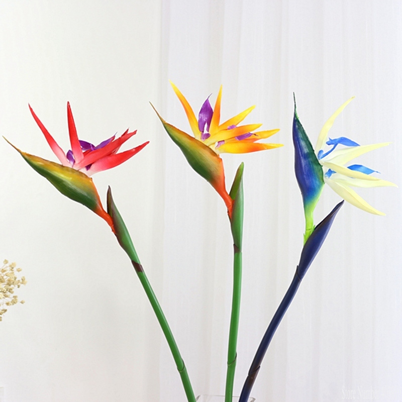 Arrangement floral artificiel  - Bird Paradise Strelitzia avis et prix
