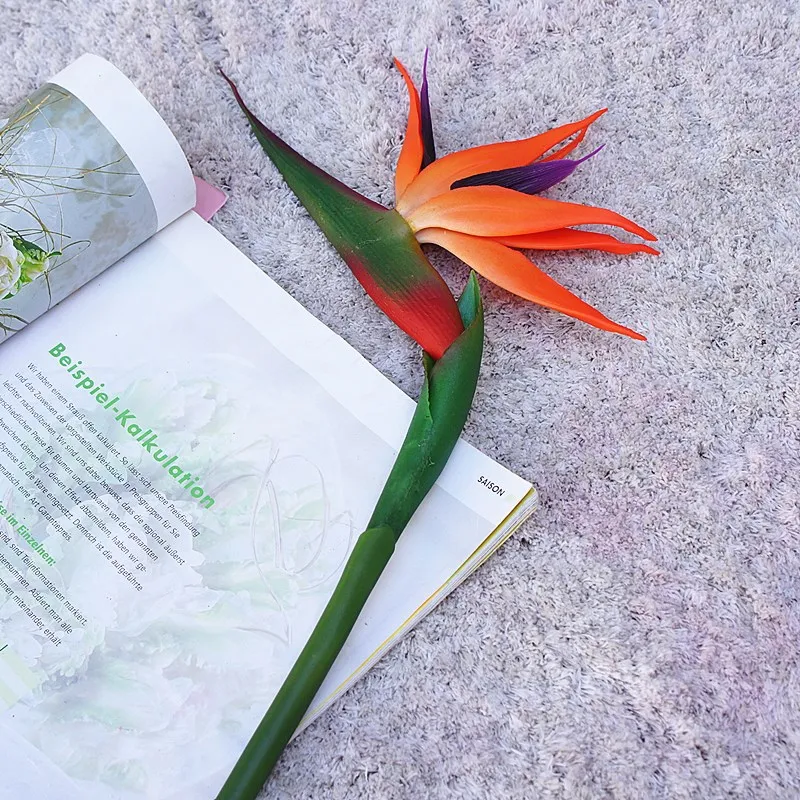 Fleur Artificielle au Toucher  - Bird Paradise Strelitzia avis et prix