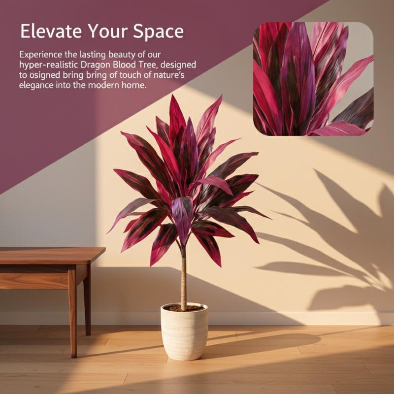 Grand arbre artificiel Dracaen - Dracaena Marginata avis et prix